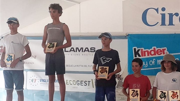 IV Tappa Trofeo Optimist Italia Kinder Joy of Moving, Marina di Ravenna 23-25 luglio 2022