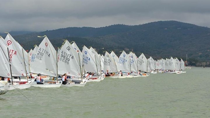 1°Tappa Trofeo Optimist Italia Kinder Joy of Moving, Passignano sul Trasimeno 8 -10 Marzo 2024